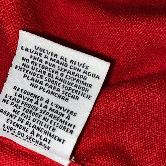 Ruby Road red knit sweater cardigan size 1X - Picture 7 of 8